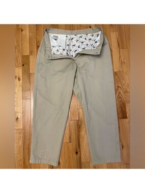 LL Bean Lined Floral Pants Size 16 Petite